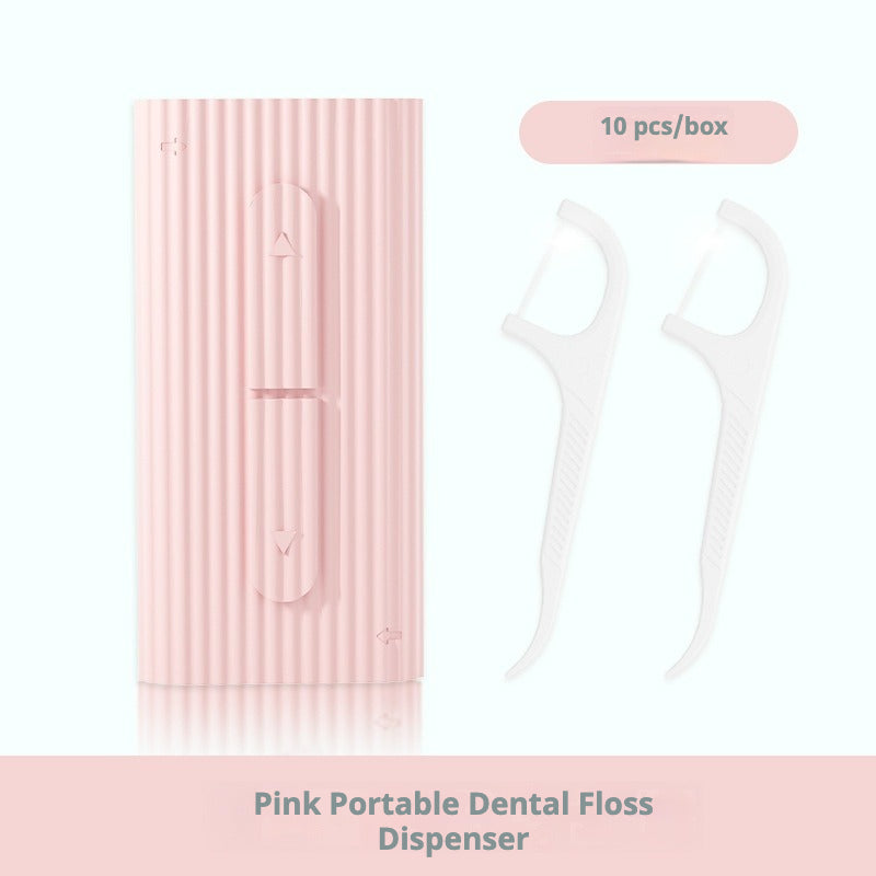 10-Piece Portable Floss Dispenser