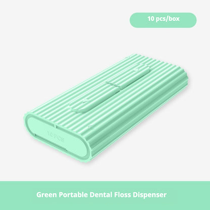 10-Piece Portable Floss Dispenser