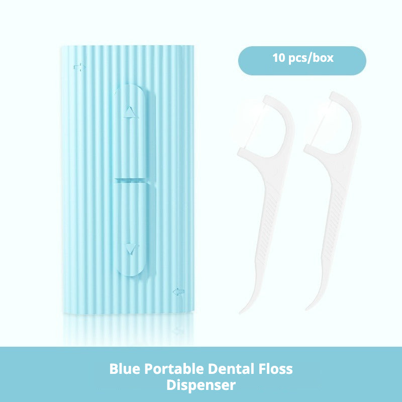 10-Piece Portable Floss Dispenser