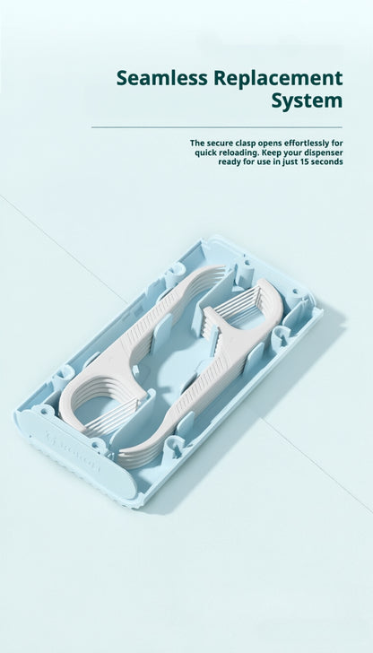 10-Piece Portable Floss Dispenser