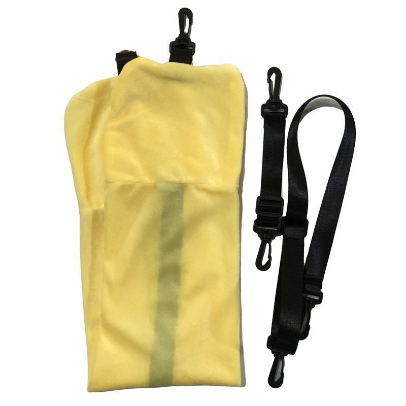 Space-Saver Stuffable U-Shaped Travel Pillow Cover