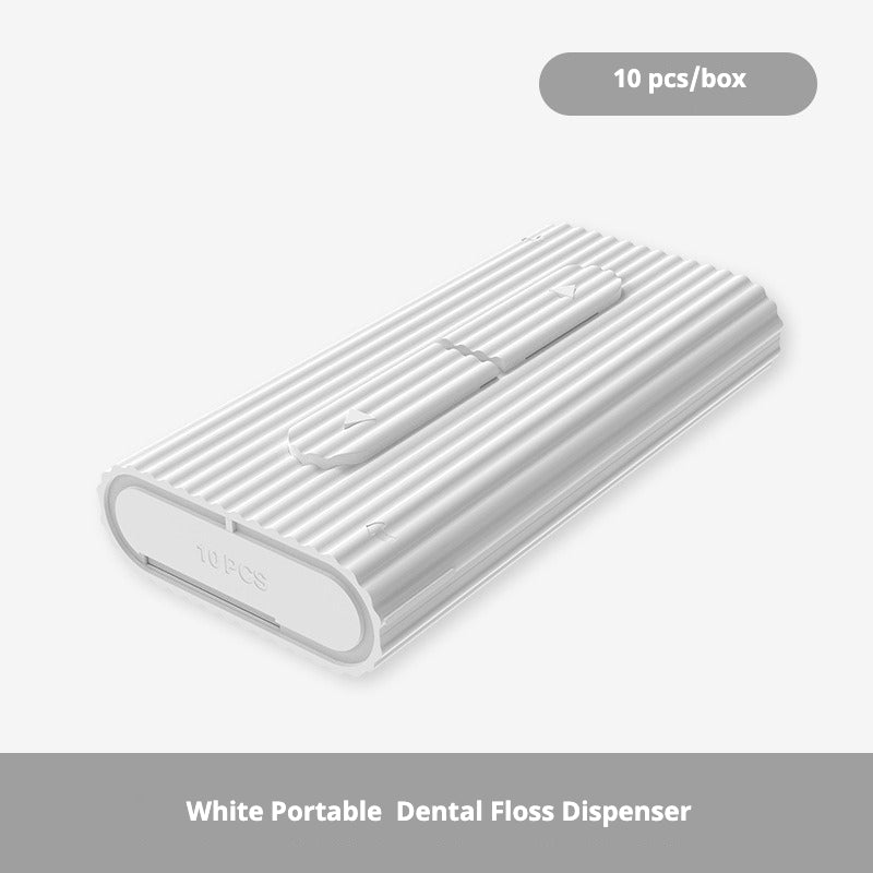 10-Piece Portable Floss Dispenser