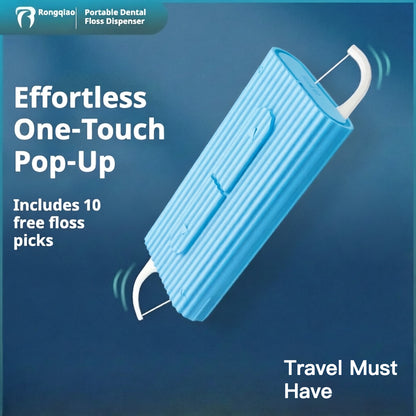 10-Piece Portable Floss Dispenser